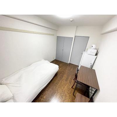 ユニオンマンスリー津田沼３　107　1K・シングル☆セキュリティ面も安心のモニター付きインターホン完備！うれしいたっぷり収納♪ショッピングモールの「ダイエー　モリシア津田沼店」徒歩圏内。津田の物件画像