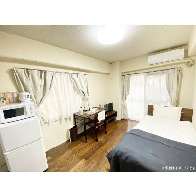 ユニオンマンスリー津田沼３　113　1K・シングル☆人気の角部屋物件！うれしいたっぷり収納♪ショッピングモールの「ダイエー　モリシア津田沼店」徒歩圏内。津田沼駅　徒の物件画像