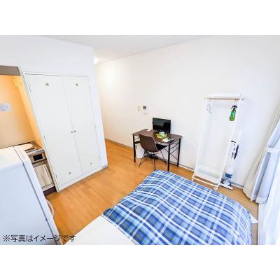 ユニオンマンスリー府中８　105　1R・シングル☆人気の角部屋物件。建物オートロック＆セキュリティ面も安心のモニター付きインターホン完備！京王線　府中駅　徒歩9分。新宿の物件画像