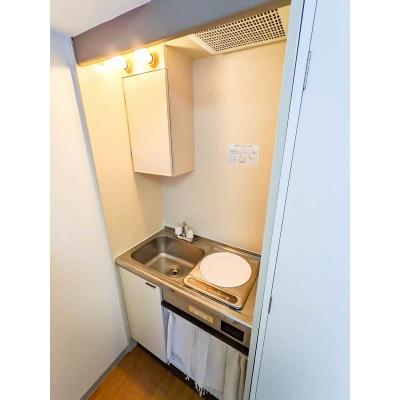 ユニオンマンスリー府中８　105　1R・シングル☆人気の角部屋物件。建物オートロック＆セキュリティ面も安心のモニター付きインターホン完備！京王線　府中駅　徒歩9分。新宿の物件画像