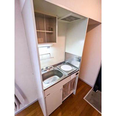 ●2026年3月16日から入居可●ユニオンマンスリー朝霞３　306　1DK・シングル☆人気の角部屋＆２面採光♪２ドア冷蔵庫や電子レンジなど生活家電のあるお部屋/東武東上線沿線/和光市駅まで1駅＆池袋の物件画像