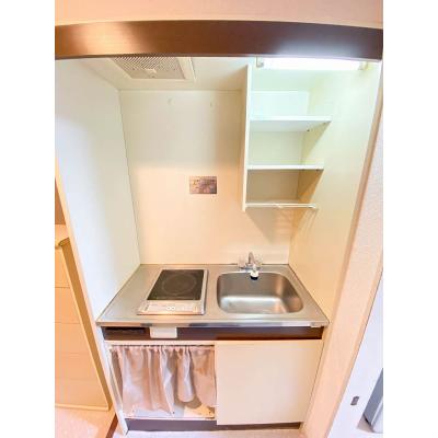 ●2026年4月19日から入居可●ユニオンマンスリーかしわ台駅前１　202　1R・セミダブル☆嬉しいたっぷり収納＆家具家電付きのお部屋。相鉄本線　かしわ台駅　徒歩2分。横浜・海老名方面へも乗り換えなの物件画像