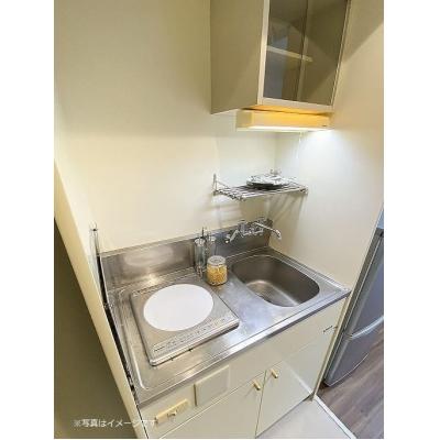 ユニオンマンスリー仙川ソアヴィータ１　201　1R・シングル☆【禁煙ルーム】人気の角部屋♪デスク・チェア完備＆洗濯機や冷蔵庫など生活家電のあるお部屋/桐朋学園大学まで徒の物件画像