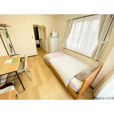 ユニオンマンスリー浦安６　401　1R・シングル☆人気の角部屋♪デスク・チェア完備＆室内洗濯機など生活家電のあるお部屋/浦安駅から徒歩/東京ベイ・浦安市川医療センタの物件画像