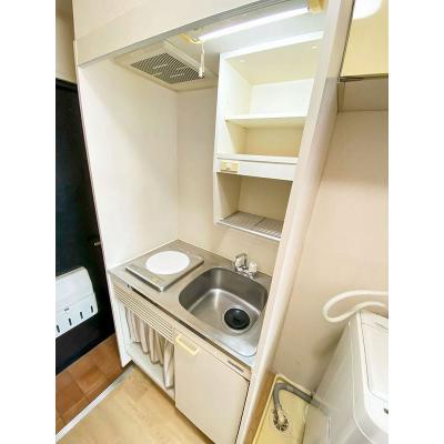 ユニオンマンスリー浦安６　401　1R・シングル☆人気の角部屋♪デスク・チェア完備＆室内洗濯機など生活家電のあるお部屋/浦安駅から徒歩/東京ベイ・浦安市川医療センタの物件画像