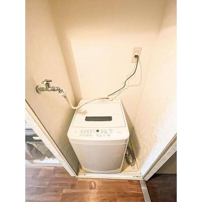 ユニオンマンスリー与野１　109　1K・シングル☆人気の角部屋♪建物オートロック＆モニター付きインターフォン＆室内洗濯機完備♪デスク・チェアのあるお部屋/さいたま新都の物件画像