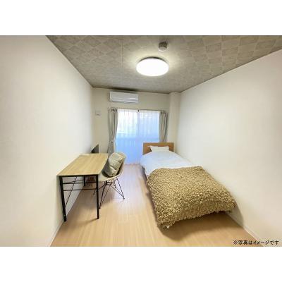 ユニオンマンスリー永山３　207　1R・シングル☆デスク＆チェア完備♪２ドア冷蔵庫や電子レンジなど生活家電のあるお部屋/京王線と小田急線の２路線利用可能/新百合ヶ丘の物件画像