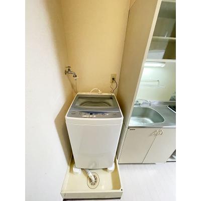 ユニオンマンスリー坂戸駅前１　103　1R・シングル☆デスク・チェア完備♪安心のモニター付きインターフォン＆室内洗濯機があるお部屋/朝霞台駅や池袋駅へ乗換なし/コンビの物件画像