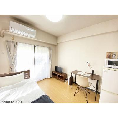 ユニオンマンスリー百合ヶ丘３　411　1R・シングル☆【禁煙ルーム】デスク・チェア完備！室内洗濯機など生活家電のあるお部屋/小田急小田原線利用で成城学園前駅や玉川学の物件画像