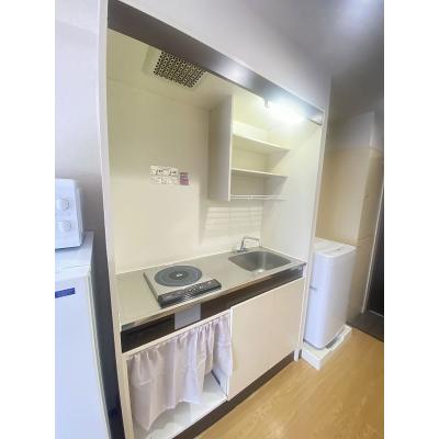 ユニオンマンスリー百合ヶ丘３　405　1R・シングル☆【禁煙ルーム】うれしいたっぷり収納付き＆2ドア冷蔵庫や電子レンジなど生活家電完備！/小田急小田原線利用で登戸駅の物件画像