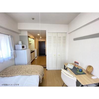 ユニオンマンスリー百合ヶ丘３　409　1R・シングル☆【禁煙ルーム】うれしいたっぷり収納付き＆2ドア冷蔵庫や電子レンジなど生活家電完備！/小田急小田原線利用で登戸駅の物件画像