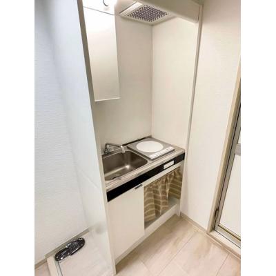 ユニオンマンスリー東伏見１　401　1K・シングル☆【禁煙ルーム】人気の角部屋＆2面採光♪室内洗濯機など生活家電完備/早稲田大学東伏見キャンパスへ徒歩通学/高田馬場駅の物件画像