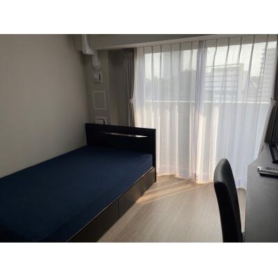 【TM品川CROSSIA/SD1】セミダブル・京急本線　北品川・新馬場徒歩5分・Wi-Fi無制限無料の物件画像