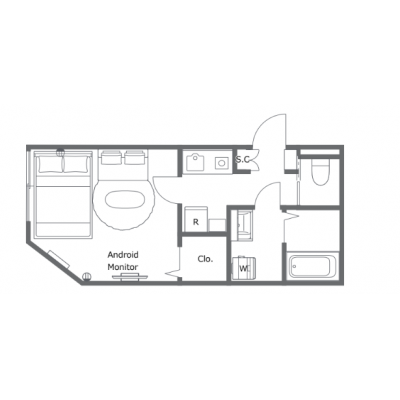 築浅/駅チカ/徒歩圏内にスカイツリー/MAT OSHIAGE II 503の物件画像