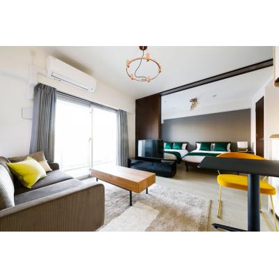 2021年築/押上駅から徒歩2分！すぐ近くにスカイツリー♪デザイナー監修物件！Wifi完備！#MAT　OSHIAGE1003の物件画像