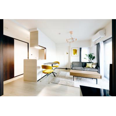 2021年築/押上駅から徒歩2分！すぐ近くにスカイツリー♪デザイナー監修物件！Wifi完備！#MAT　OSHIAGE1003の物件画像