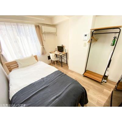 ●2026年4月5日から入居可●ユニオンマンスリー新宿１　814　1R・シングル☆【禁煙ルーム】人気の角部屋＆バストイレ別＆浴室乾燥機＆温水洗浄便座完備♪安心のモニター付きインターフォン＆室内の物件画像