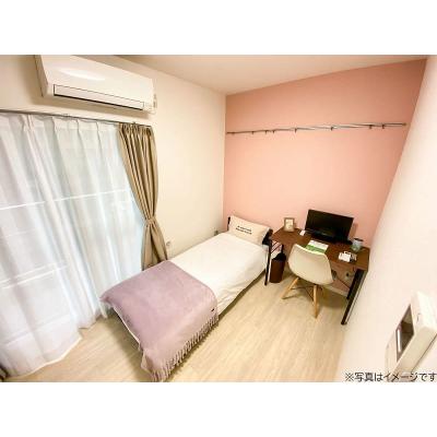 ユニオンマンスリー綱島２　202　1R・セミシングル☆【禁煙ルーム】建物オートロック＆モニター付きインターフォン完備♪テレワークにおすすめのデスク＆チェア付き。の物件画像