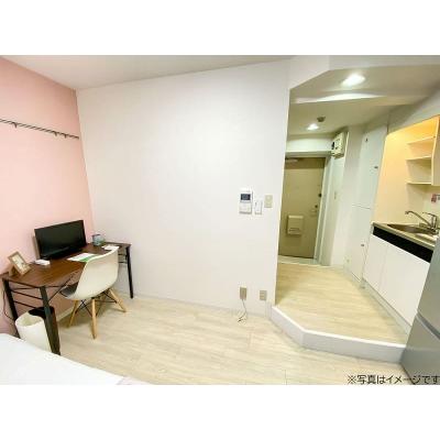 ユニオンマンスリー綱島２　202　1R・セミシングル☆【禁煙ルーム】建物オートロック＆モニター付きインターフォン完備♪テレワークにおすすめのデスク＆チェア付き。の物件画像