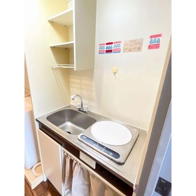 ユニオンマンスリー津田沼３　208　1K・シングル☆【禁煙ルーム】セキュリティ面も安心のモニター付きインターホン完備のお部屋♪津田沼駅　徒歩6分。駅前にはショッの物件画像