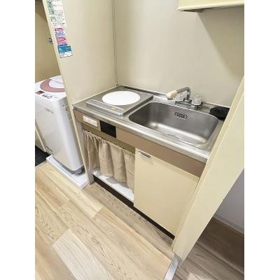 ユニオンマンスリー大泉学園１　101　1R・シングル☆【禁煙ルーム】安心の建物AL＆宅配ボックス＆モニター付きインターフォン完備！人気の角部屋♪室内洗濯機や冷蔵の物件画像