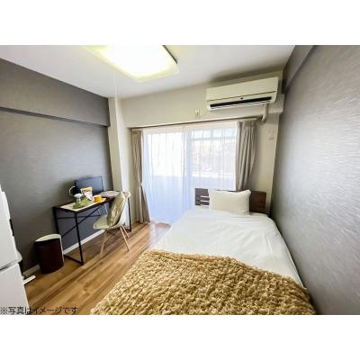 ユニオンマンスリー東船橋２　406　1K・シングル☆◆インターネット固定回線（有線）無料の部屋◆安心の建物ALとモニター付きインターフォン＆室内洗濯機完備/JRの物件画像