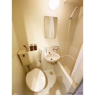 ユニオンマンスリー新百合ヶ丘３　107　1R・シングル☆【禁煙ルーム】人気の角部屋＆建物オートロック♪デスク・チェア＆2ドア冷蔵庫などの家具家電付き/登戸駅・代の物件画像