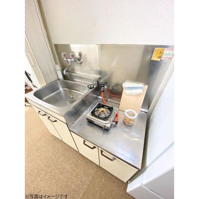 ユニオンマンスリー稲城フェリーチェ１　115　1R・シングル☆【禁煙ルーム】ローテーブル・ソファのあるお部屋♪冷蔵庫や電子レンジなど生活家電完備/京王相模原線利の物件画像