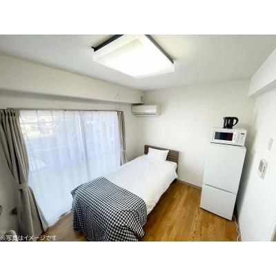 ユニオンマンスリー西八王子３　303　1R・シングル☆【禁煙ルーム】セキュリティ面も安心のモニター付きインターホン完備。物件近くにはスーパー・コンビニなどもありの物件画像