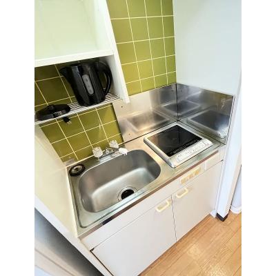 ユニオンマンスリー鶴見市場１　103　1R・シングル☆【禁煙ルーム】デスク・チェアや2ドア冷蔵庫などの家具家電付き/23時まで営業のスーパーマーケット・フォルテの物件画像