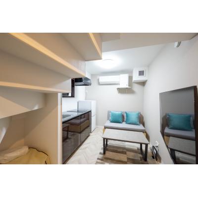 最寄り駅まで徒歩3分/家具・家電完備/オシャレなデザイナーズ物件♪/CH RESIDENCE 喜久井町 102の物件画像