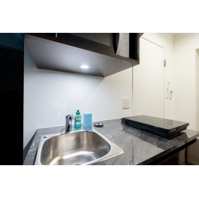 家具・家電完備/日当たり良い♪/オシャレなデザイナーズ物件♪/短期～長期滞在まで◎/CH RESIDENCE 喜久井町 202の物件画像