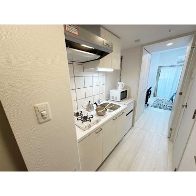 【60日以上の利用でお得🌈】【禁煙🚭/Wi-Fi無料🌐】マイナビSTAY弁天町ルシェンテ　203の物件画像