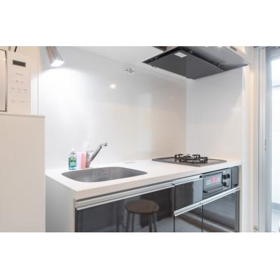 最寄駅まで徒歩7分/東京駅まで電車で15分/家具・家電付き/ジェノヴィア森下スカイガーデン204の物件画像