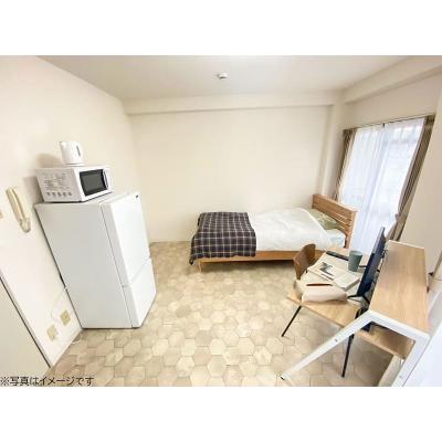 ●2026年4月18日から入居可●ユニオンマンスリー北朝霞１　301 1K・シングル☆【禁煙ルーム】人気の角部屋&2面採光♪安心の室内洗濯機＆玄関から直接居室が見えないリビングドア完備！電子レンジやたの物件画像