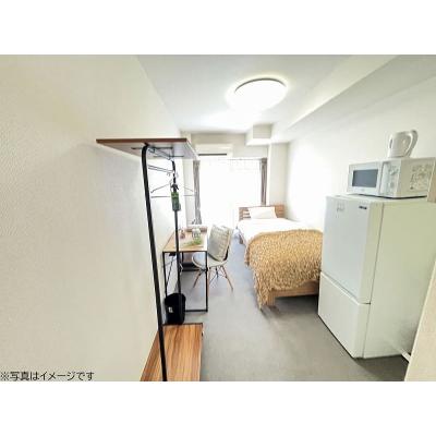 ユニオンマンスリー上井草１　403　1R・シングル☆【禁煙ルーム】来客時に安心のモニター付きインターフォン完備♪デスク・チェアのあるお部屋/スーパー・いなげやまで徒歩約2分！の物件画像