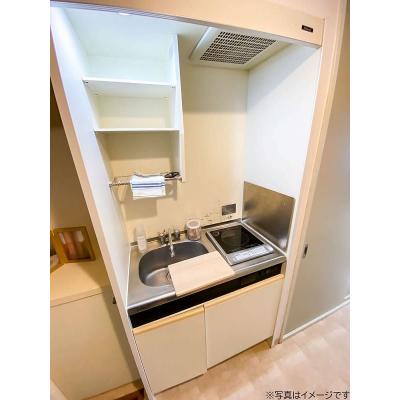 ユニオンマンスリー平和台１　224　1R・シングル☆【禁煙ルーム】安心の建物オートロック＆室内洗濯機完備！たっぷり収納2ドア冷蔵庫や電子レンジなど生活家電＆デスク・チェアのあるお部屋の物件画像
