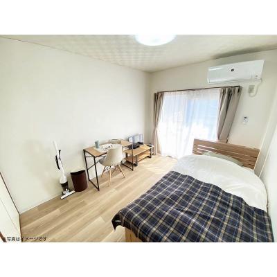 ユニオンマンスリー府中西府３　103　1K・シングル☆【禁煙ルーム】デスク・チェア完備！室内洗濯機や2ドア冷蔵庫など生活家電のあるお部屋/JR南武線利用で立川駅や登戸駅まで乗り換えなしでアクセスの物件画像