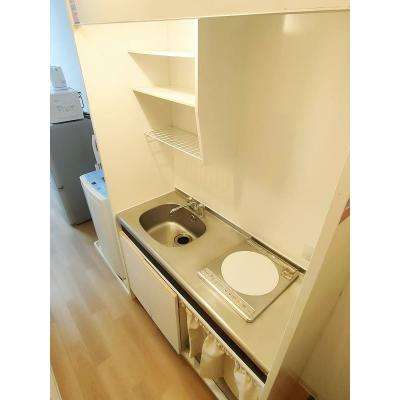 ユニオンマンスリー武蔵小金井５　105　1R・シングル☆◆インターネット固定回線（有線）無料の部屋◆【禁煙ルーム】室内洗濯機や2ドア冷蔵庫など生活家電完備！デスク・チェアのあるお部屋の物件画像