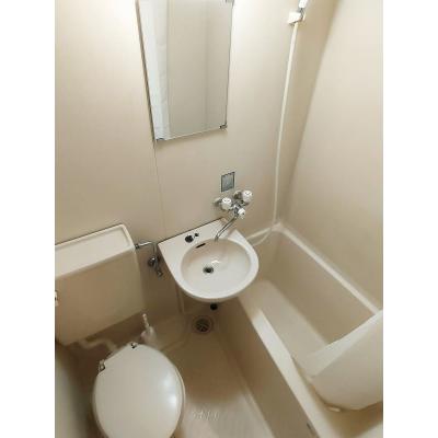 ユニオンマンスリー武蔵小金井５　105　1R・シングル☆◆インターネット固定回線（有線）無料の部屋◆【禁煙ルーム】室内洗濯機や2ドア冷蔵庫など生活家電完備！デスク・チェアのあるお部屋の物件画像