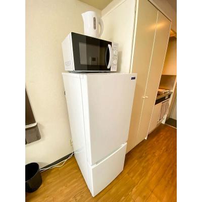 ユニオンマンスリー恋ヶ窪５　201　1R・シングル☆【禁煙ルーム】人気の角部屋＆2面採光♪来客時も安心モニター付きインターフォン完備！洗濯機や2ドア冷蔵庫など生活家電のあるお部屋の物件画像