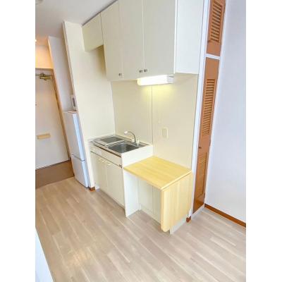 ユニオンマンスリー新小平１　305　1R・セミダブル☆◆インターネット固定回線（有線・Wi-Fi）無料の部屋◆【禁煙ルーム】デスク・チェアのあるお部屋！の物件画像