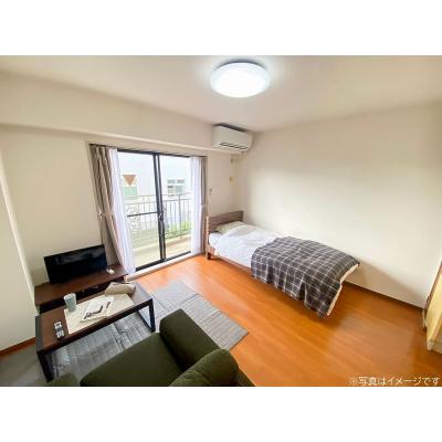 ユニオンマンスリー新小平１　308　1R・シングル☆◆インターネット固定回線（有線・Wi-Fi）無料の部屋◆【禁煙ルーム】ソファ・ローテーブルのあるゆったり25㎡のお部屋！の物件画像
