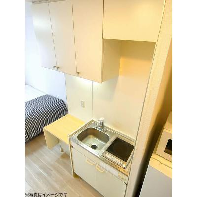 ユニオンマンスリー新小平１　313　1R・セミダブル☆◆インターネット固定回線（有線・Wi-Fi）無料の部屋◆【禁煙ルーム】勉強やテレワークにおすすめデスク＆チェアのあるお部屋♪の物件画像