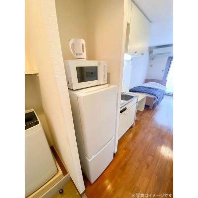 ユニオンマンスリー新小平１　416　1R・シングル☆◆インターネット固定回線（有線・Wi-Fi）無料の部屋◆【禁煙ルーム】安心の建物AL・宅配ボックス・室内洗濯機完備！の物件画像