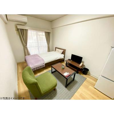 ユニオンマンスリー久米川１　103　1R・シングル☆【禁煙ルーム】ソファ＆ローテーブル付き♪モニター付きインターフォン＆洗濯機や冷蔵庫など生活家電のあるお部屋/西武新宿線沿線の物件画像