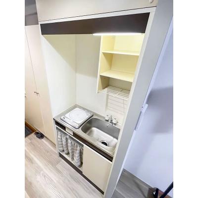 ユニオンマンスリー久米川１　104　1R・シングル☆【禁煙ルーム】モニター付きインターホン完備のお部屋。物件近くにはコンビニもあり便利/西武新宿線沿線/所沢駅や高田馬場駅までダイレクトアクセスの物件画像