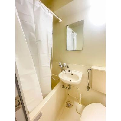 ユニオンマンスリー久米川１　204　1R・セミダブル☆【禁煙ルーム】ソファ＆ローテーブル付き♪モニター付きインターフォン＆洗濯機や冷蔵庫など生活家電のあるお部屋/西武新宿線沿線の物件画像