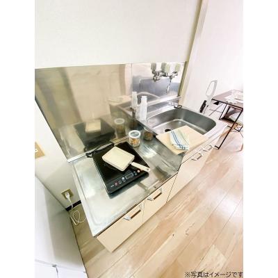 ユニオンマンスリー京王堀之内ラシュレ４　311　1R・セミダブル☆◆インターネット固定回線（有線）無料の部屋◆【禁煙ルーム】人気の角部屋＆宅配ボックス完備！デスク・チェア＆冷蔵庫など生活家電のあるお部の物件画像