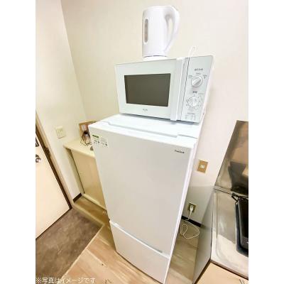 ユニオンマンスリー京王堀之内ラシュレ４　311　1R・セミダブル☆◆インターネット固定回線（有線）無料の部屋◆【禁煙ルーム】人気の角部屋＆宅配ボックス完備！デスク・チェア＆冷蔵庫など生活家電のあるお部の物件画像